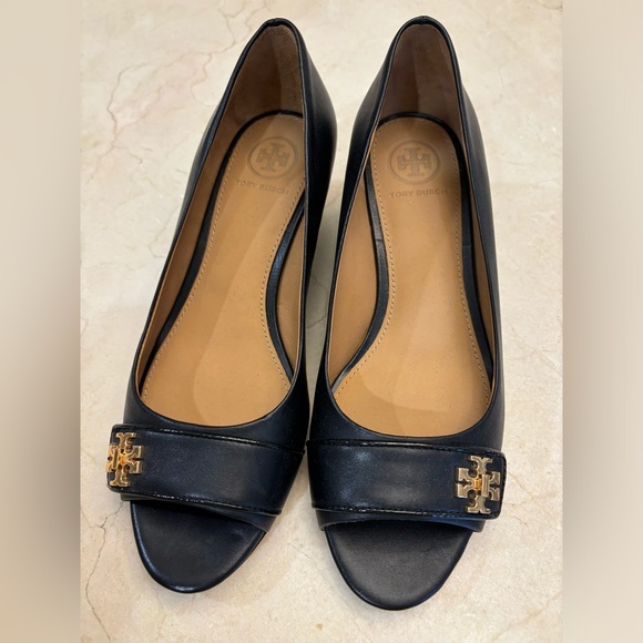 Tory Burch 6M wedge sandals.  Never worn: - Picture 1 of 2